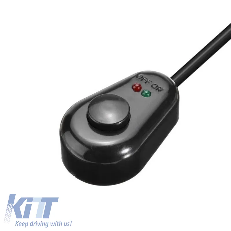 Wiring Kit suitable for Fog Lamps and LED Bars with Relay, Switch, and Remote Controller 12Volt 40amp