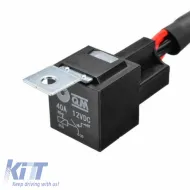 Wiring Kit suitable for Fog Lamps and LED Bars with Relay, Switch, and Remote Controller 12Volt 40amp-image-6313296