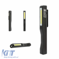 Work Light Black COB Led Mini Flashlight suitable for CAR+ 240Lm / 80Lm 3W LWLDISP