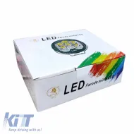 Working lamp 15Led Round With Turn Signal Indicator Ø118 10-80V 6000K 1 Piece-image-6320325