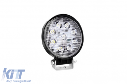 Working lamp 9Led Round Ø110 35W Flat 9-36V AWL06 Amio