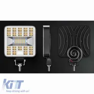 Working Lamp Mini 7-F 29 LED 9-40 Volt 90W 9000lm 6500k LEDBAR-003 1 pc-image-6318759