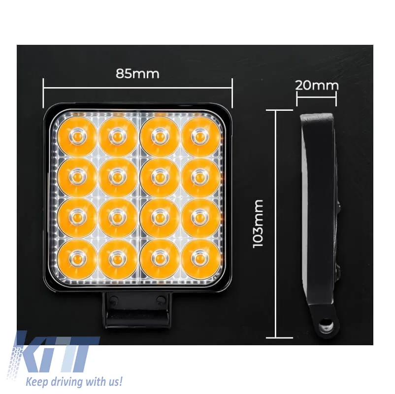 Working Lamp Mini FT-16 LED 12-40 Volt 50W 7000lm 6000k LEDBAR-001 1 pc
