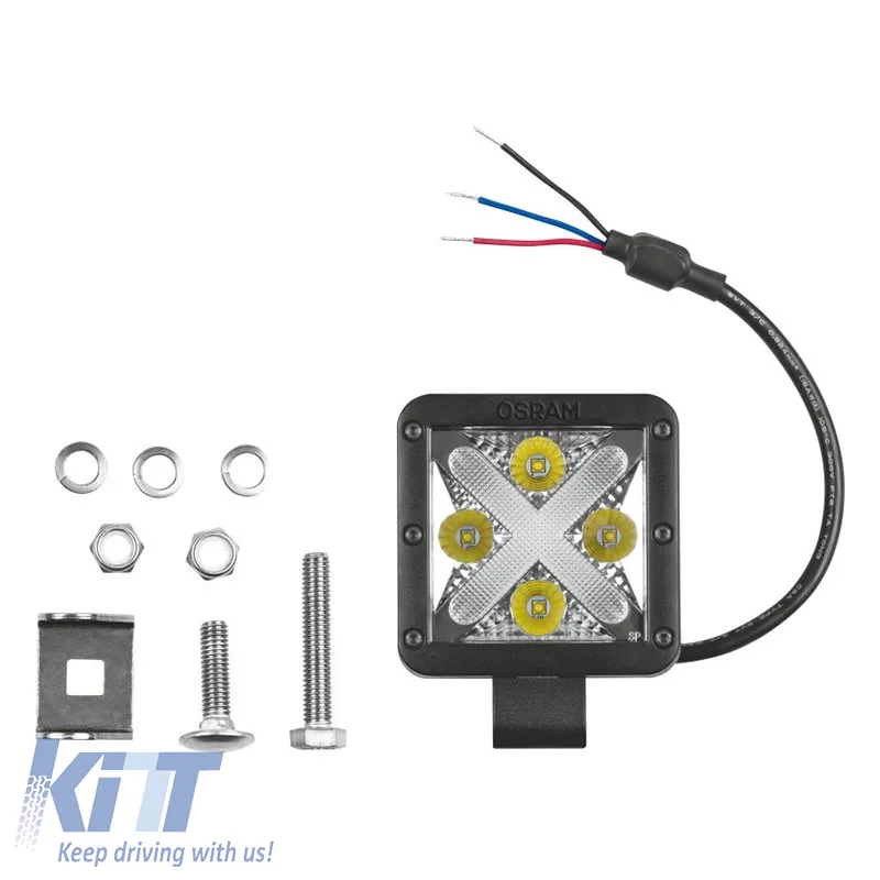 Working lamp suitable for Osram X-Led 12 Volt 22W / 2W Cube MX85-SP LEDDL101-SP