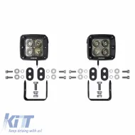 Working lamps Set Osram Cube VX80-SP 4 Led 12 / 24 Volt 7.5W LEDWL101-SP-image-6290268