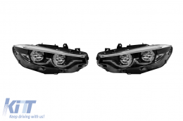 image-22-X-laser type LED headlight set suitable for BMW Series 4 F32, F33, F36 2017-2019 for the model with factory LED headlights