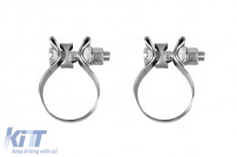 X4M black lacquer exhaust tips suitable for BMW X4 G02 after 2018-image-6157497