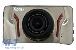 Xblitz Ghost Dash Camera Dashboard Recorder Full HD 1920x1080P, 2 Inch Screen, 120 Degrees Lens, Gold - XBGHOST