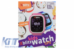 Xblitz Kids Watch With GPS Love Me Smart Watch Blue-image-6028596