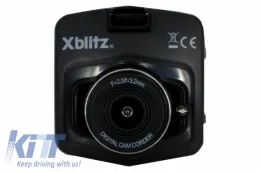 image-1-Xblitz Limited Dash Kamera Dashboard Snimač Full HD 1920x1080P, 120 stupnjeva leća, 2,4 inčni zaslon, crna