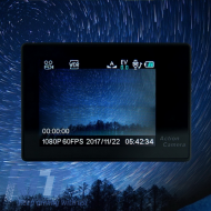 Xblitz Move Camera 4k Sport Camera Full HD 1920x1080P, 2 Inch Screen, 170 Degrees Lens, With Wi-Fi, Waterproof-image-6028299