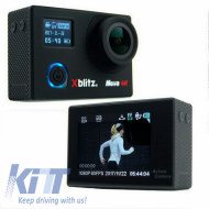 Xblitz Move Kamera 4k Sport kamera Full HD 1920x1080P, 2 hüvelykes kijelző, 170 fokos látószögű lencse, Wi-Fi-vel, Vízálló-image-6028294