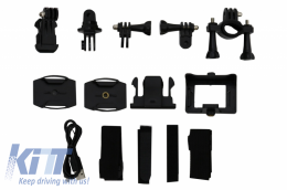 Xblitz Move Kamera 4k Sport kamera Full HD 1920x1080P, 2 hüvelykes kijelző, 170 fokos látószögű lencse, Wi-Fi-vel, Vízálló-image-6028296
