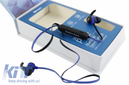 Xblitz Pure Wireless Bluetooth Headphones, Blue-image-6028519