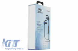 Xblitz Pure Wireless Bluetooth Headphones, Blue-image-6028522