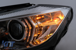 XENON Első Lámpa Angel Eyes BMW 3 F30 F31 Sedan Touring (10.2011-05.2015) króm-image-6104095