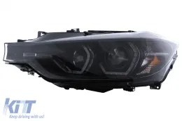 XENON fényszóró Angel Eyes BMW 3 F30 F31 Sedan Touring (10.2011-05.2015) króm-image-6113186