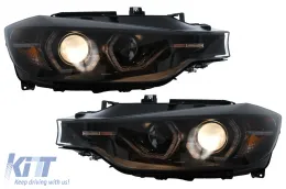 XENON fényszóró Angel Eyes BMW 3 F30 F31 Sedan Touring (10.2011-05.2015) króm-image-6113189