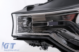 XENON fényszórók Angel Eyes BMW 3-as F30 F31 Sedan Touring (10.2011-05.2015) króm-image-6104091
