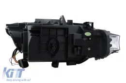 XENON fényszórók Angel Eyes BMW 3-as F30 F31 Sedan Touring (10.2011-05.2015) króm-image-6104097