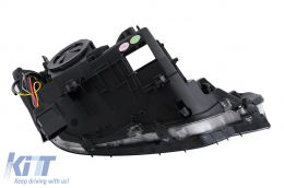 XENON fényszórók Angel Eyes BMW 3-as F30 F31 Sedan Touring (10.2011-05.2015) króm-image-6104098