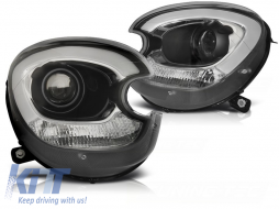 XENON HEADLIGHTS TUBE LIGHT BLACK fits BMW MINI (COOPER) R60 R61 COUNTRYMAN 10-16 - TTHB6029908