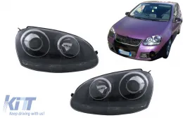 Xenon Look fényszóró Volkswagen Golf V (2003-2007) GTI R32 fekete kiadás-image-6127081