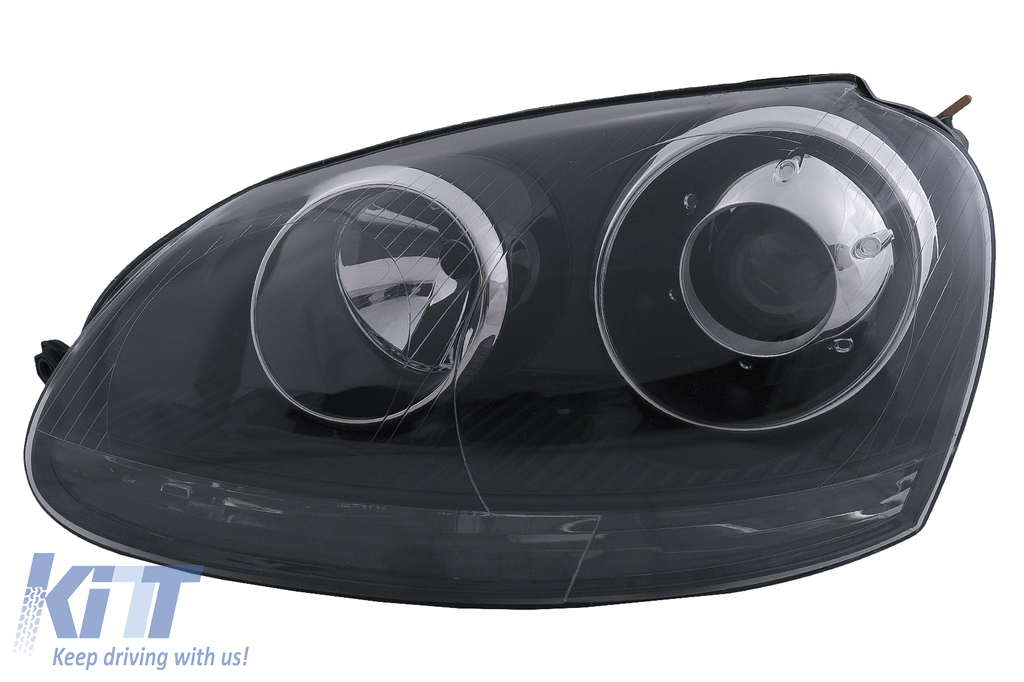 Xenon Look Headlights RHD suitable for Golf 5 V Mk5 (20032007) Jetta
