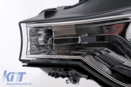 XENON-Scheinwerfer Angel Eyes für BMW 3 F30 F31 Limousine Touring 10.11-05.2015 Chrom-image-6104091