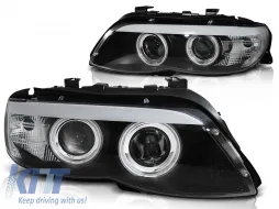 image-65-XENON-SCHEINWERFER ENGEL-AUGEN SCHWARZ geeignet für BMW X5 E53 11.03-06