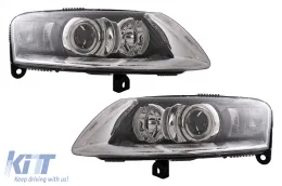 image-17-Xenon-Scheinwerfer für Audi A6 4F C6 04.2004-2008 Chrom ohne AFS