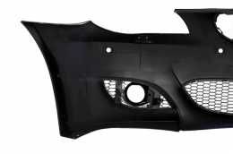 Zderzak dla BMW 5 E60 E61 03-07 M5 Look Kratki Podwójny Czarny błyszczący-image-6019421