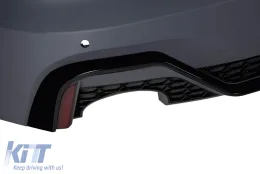 image-58-Zderzak do Audi A6 C8 4K Sedan 18+ Dyfuzor powietrza Końcówki tłumika wydechu RS Design