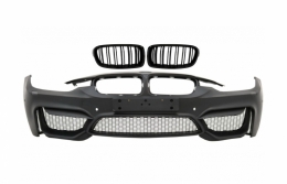 image-21-Zderzak do BMW 3er F30 F31 Pre-LCI LCI 11-18 Kratki Double Stripe M4 Design