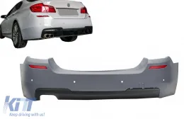 image-7-Zderzak do BMW Serii 5 F10 Sedan 2011-2017 Dyfuzor Bliźniacza lewa M-Technik Design