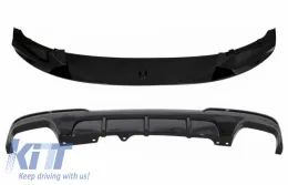 image-32-Zderzak Spoiler Lip do BMW 5er F10 F11 11-17 Dyfuzor M-Performance Czarny