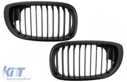 image-31-Zentrale Nierengitter für BMW 3 E46 Facelift Coupé Cabrio 03.03-06 Schwarz matt