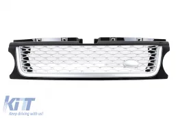 image-1-Zentralgrill für Range Rover Sport L320 Facelift 09-13 Autobiography Look