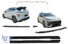 image-25-Zestaw Aero Body Kit do Hyundai Kona N-Line Mk2 2023-Spoiler zderzaka