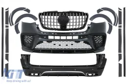 image-12-Zestaw Body Kit do Mercedesa Sprintera W907 W910 5,9 metra 2019-2021 Końcówki wydechu zderzaka