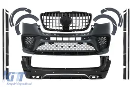 image-9-Zestaw Body Kit do Mercedesa Sprintera W907 W910 6,9 metra 2019-2021 Końcówki wydechu zderzaka