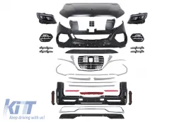 image-27-Zestaw do nadwozia Mercedes V-Class W447 2014-2023 Zderzak Grille Maska