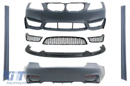 image-9-Zestaw karoserii do BMW Serii 3 E90 LCI Sedan 2008-2011 M4 Design Zderzak Boczne Spódnice