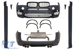 image-42-Zestaw karoserii do BMW X5 F15 13-18 X5M Look M-Package Kratki zderzaka wydechowego