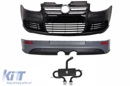 image-74-Zestaw karoserii do układu wydechowego zderzaka VW Golf 5 05-07 R32