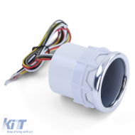 Zusätzliches Installationsinstrument für Voltanzeige universal 52mm Black Magic beleuchtet-image-6190933