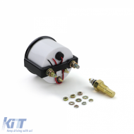 Zusätzliches Instrument für die Wassertemperatur des Kühlmittels mit Halterung Youngtimer Retro-image-6201216